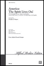 America: The Spirit Lives On! SATB choral sheet music cover Thumbnail